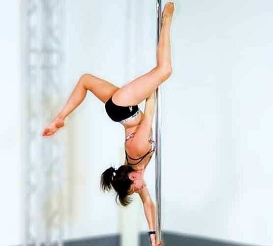 butterfly pole dance move